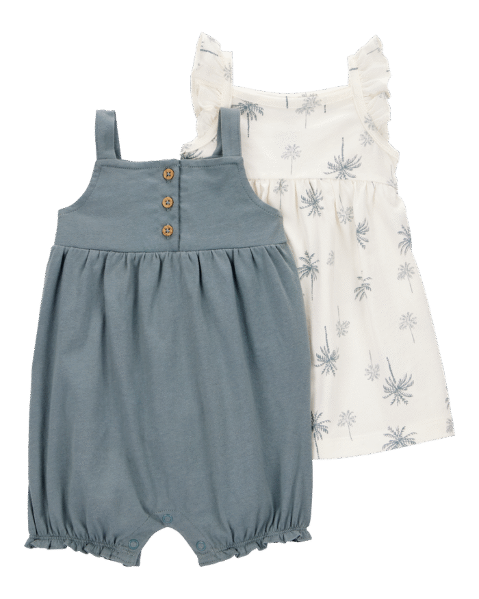 Baby 2-Piece Dress & Romper Set